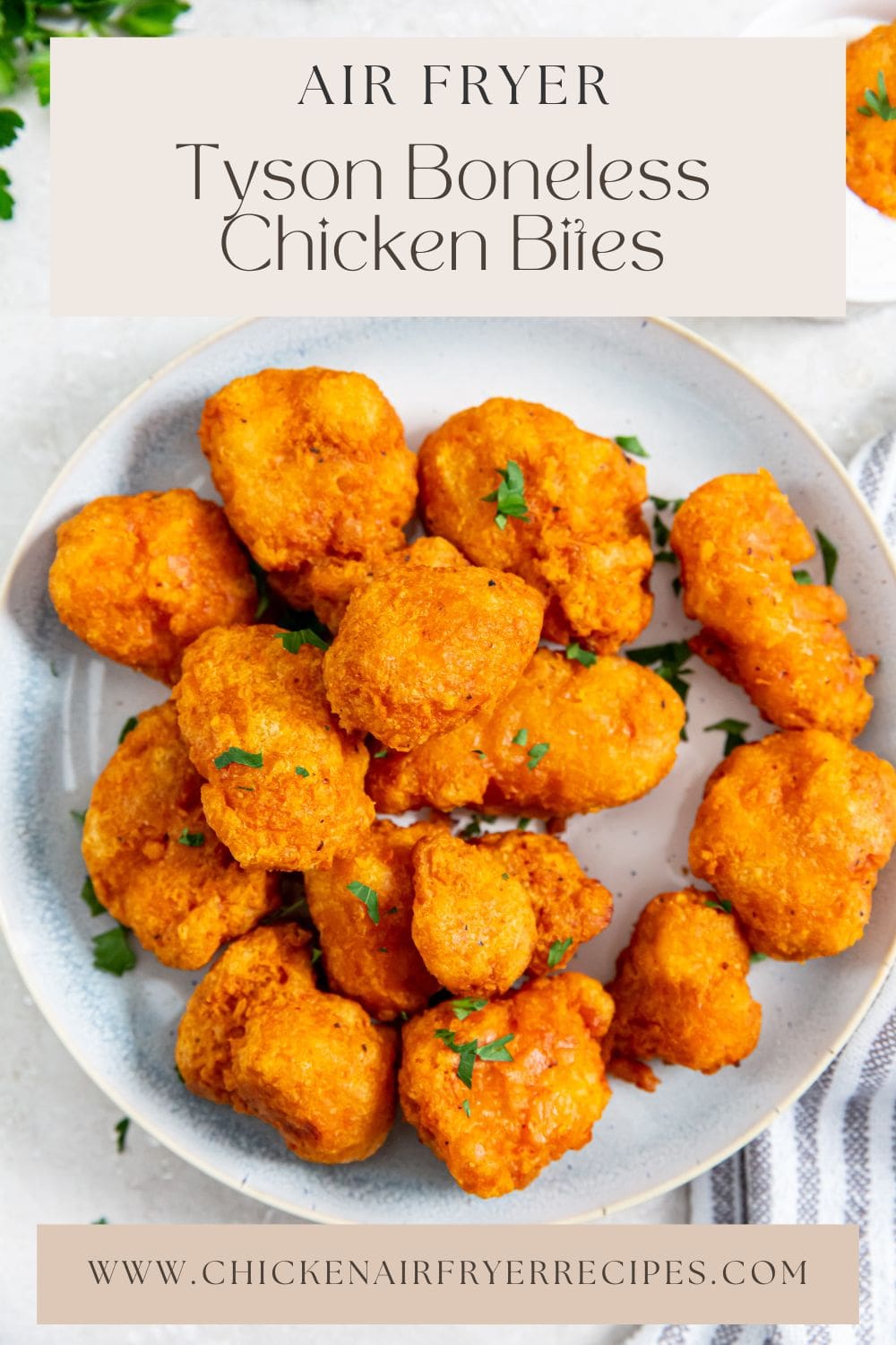 Tyson Boneless Chicken Bites In The Air Fryer