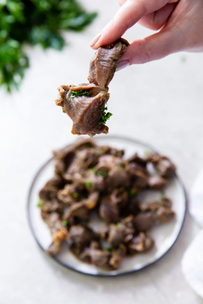 Easy Air Fryer Chicken Gizzards without Flour