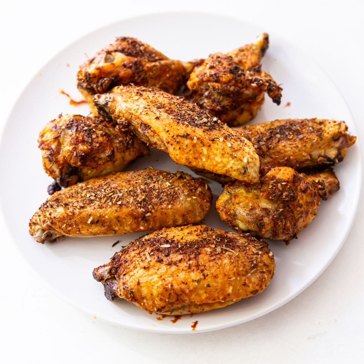 Easy Air Fryer Chicken Wings with Keto Dry Rub