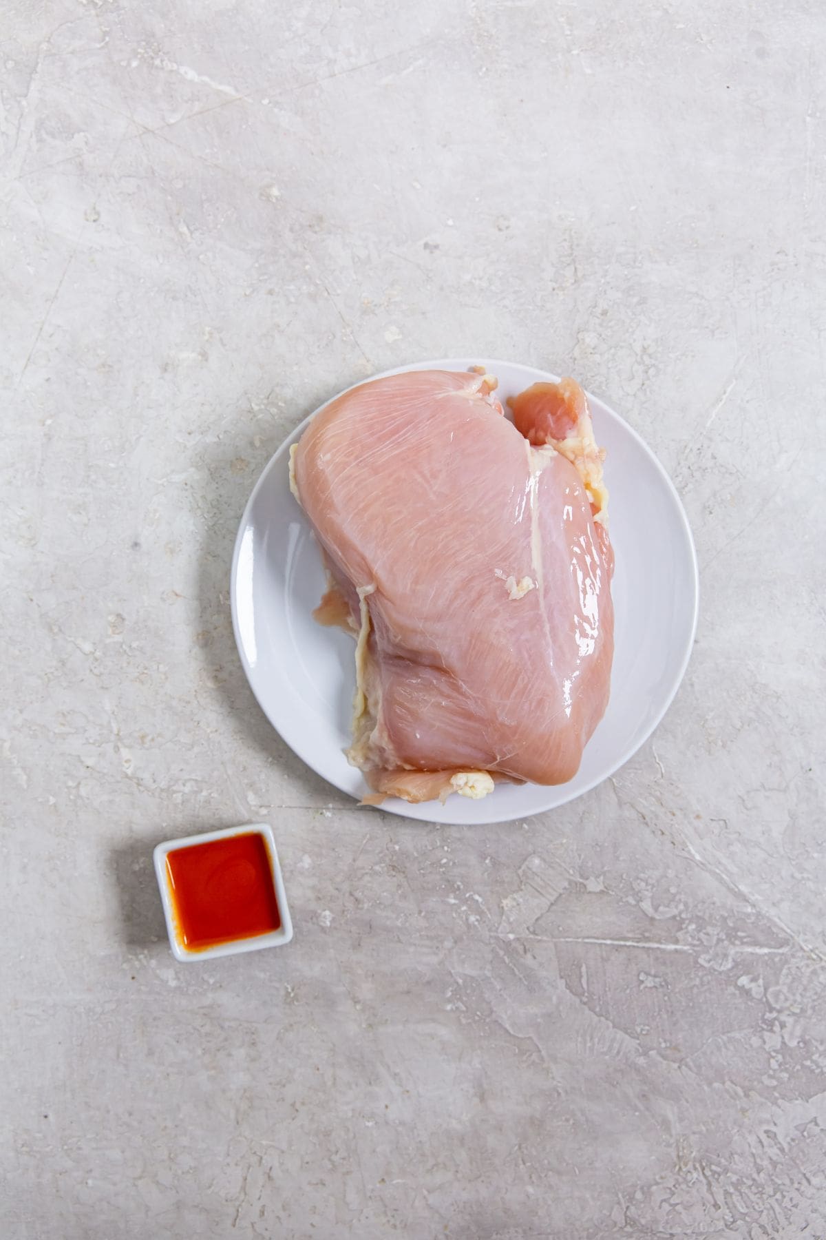 ingredient photo for air fryer buffalo chicken breast