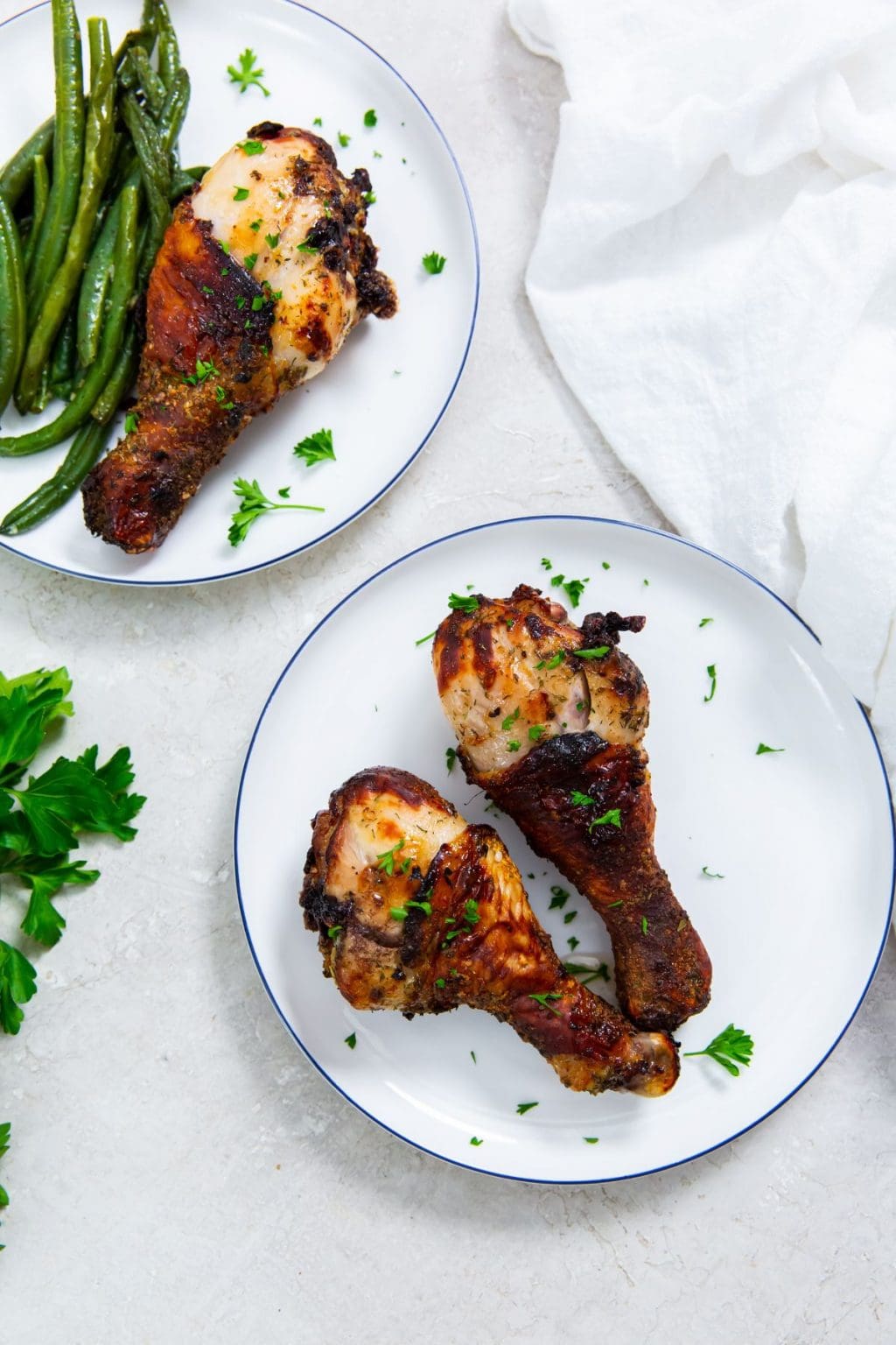 Crispy Air Fryer Ranch Chicken Legs