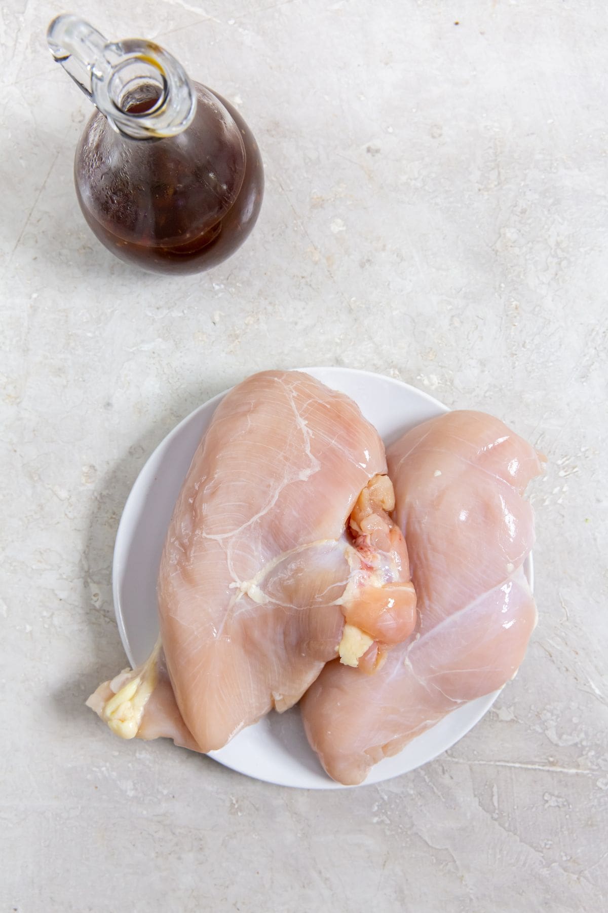 ingredient photo for air fryer teriyaki chicken breast