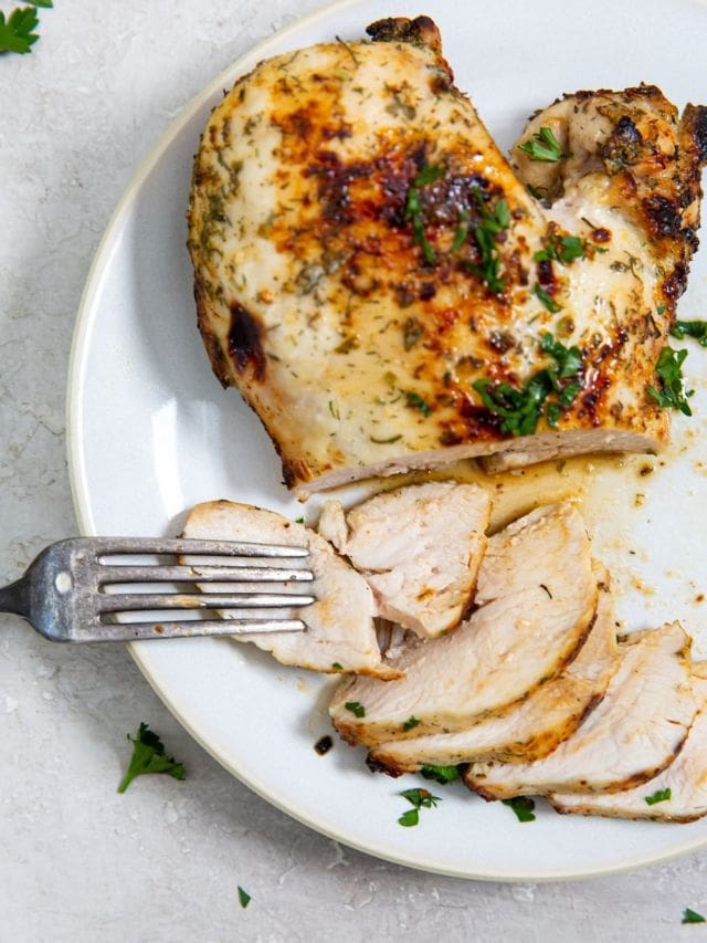 Air Fryer Chicken Breast with Ranch Seasoning