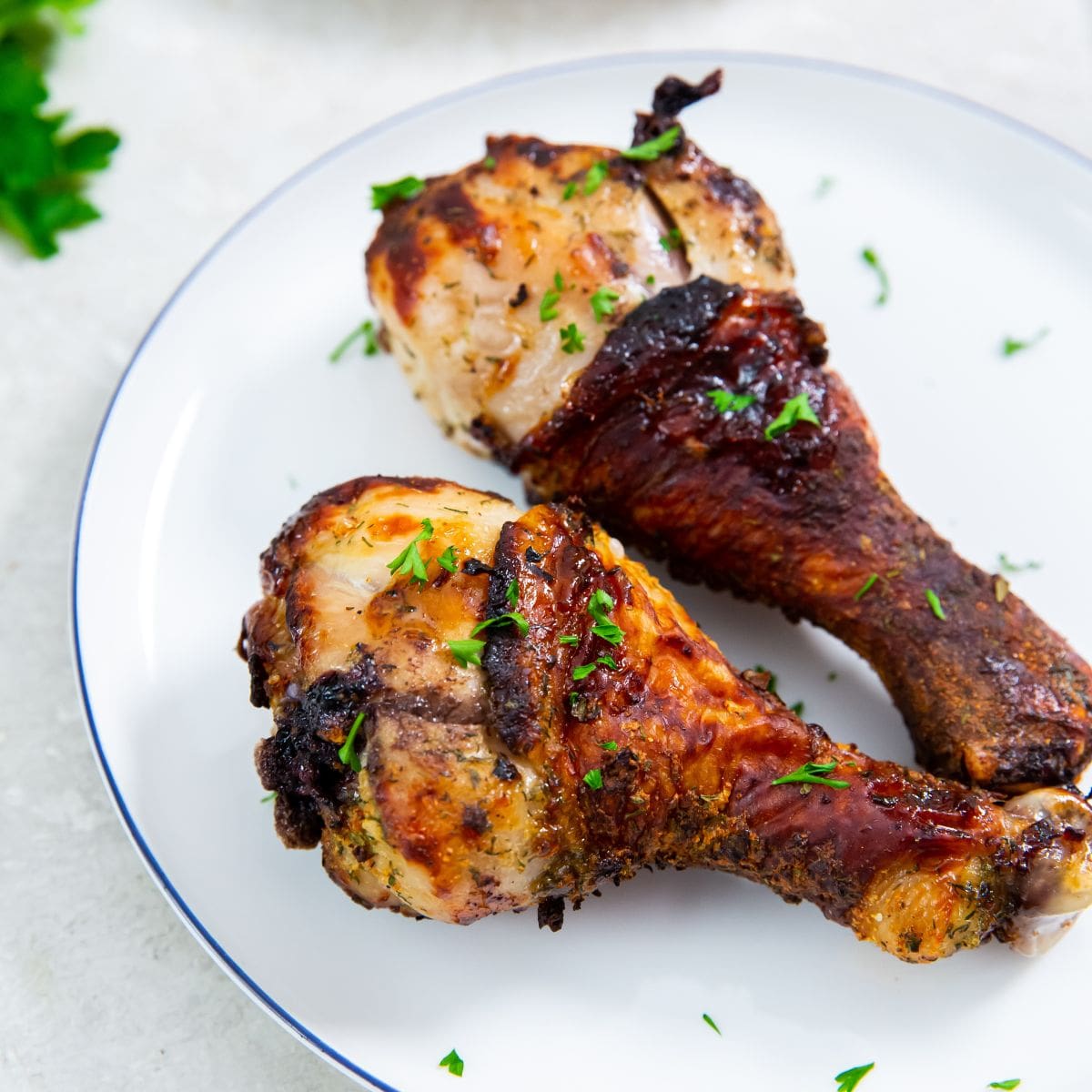 Crispy Air Fryer Ranch Chicken Legs oven-baked-chicken-legs-recipe