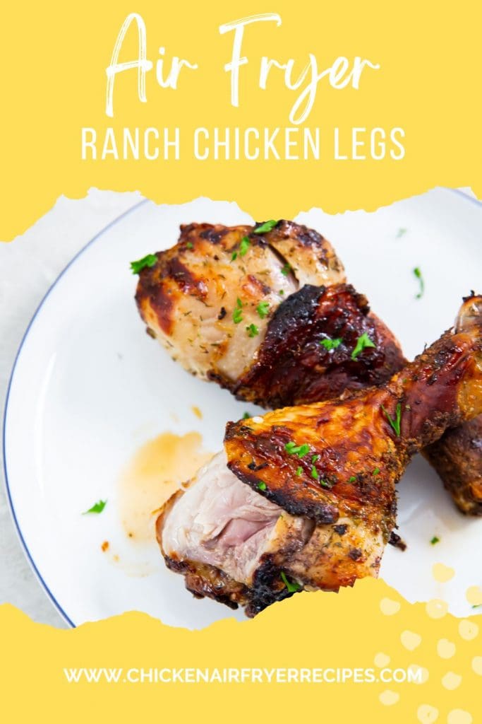 Crispy Air Fryer Ranch Chicken Legs