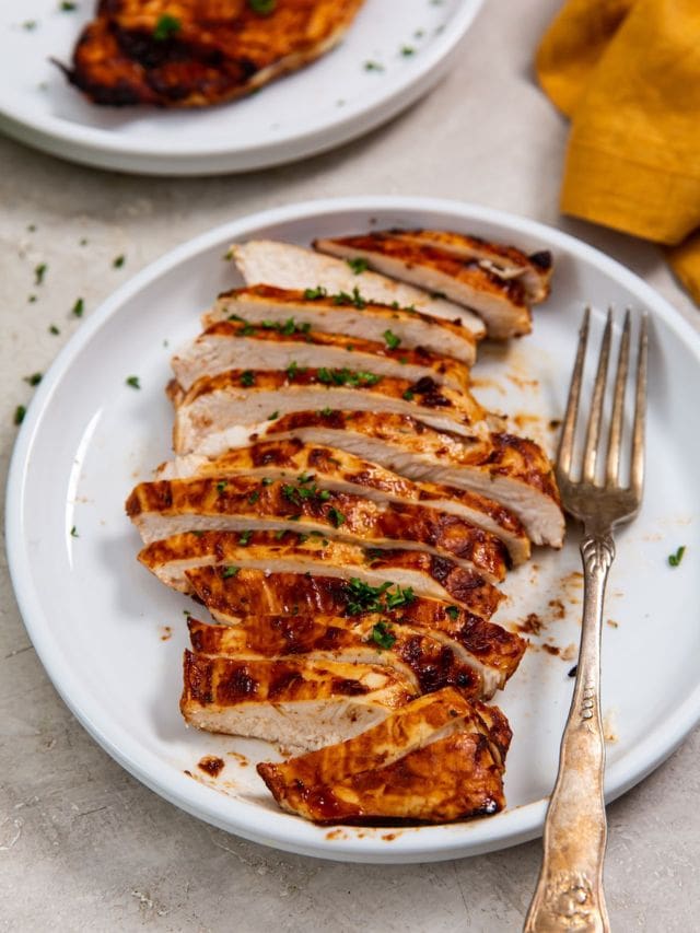 Air Fryer Sweet Baby Rays Bbq Chicken Breast