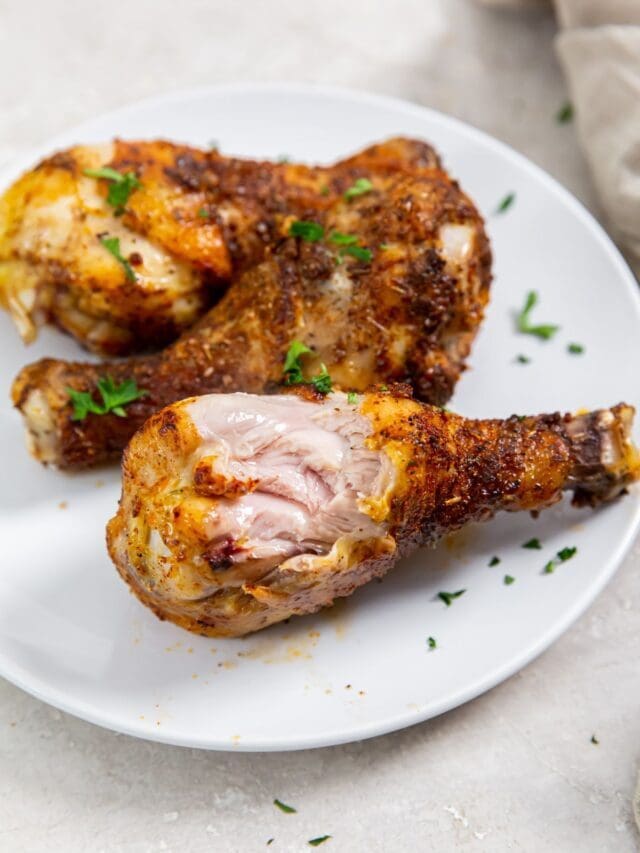 Easy Dry Rub Chicken Legs in Air Fryer