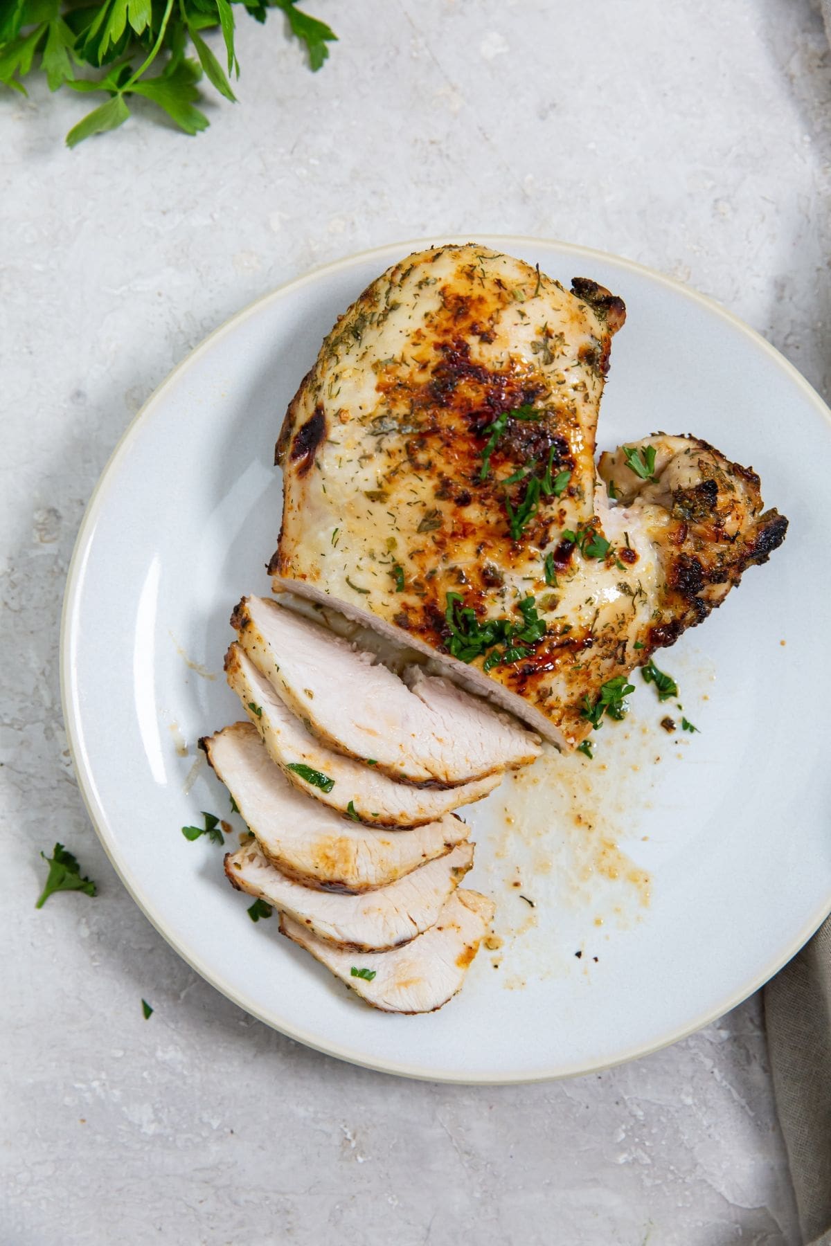 The Best Air Fryer Chicken Breast Recipes a Plate of Air Fryer Ranch Chicken Breast