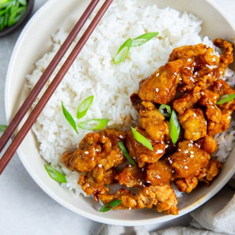 Air Fryer Trader Joe’s Orange Chicken