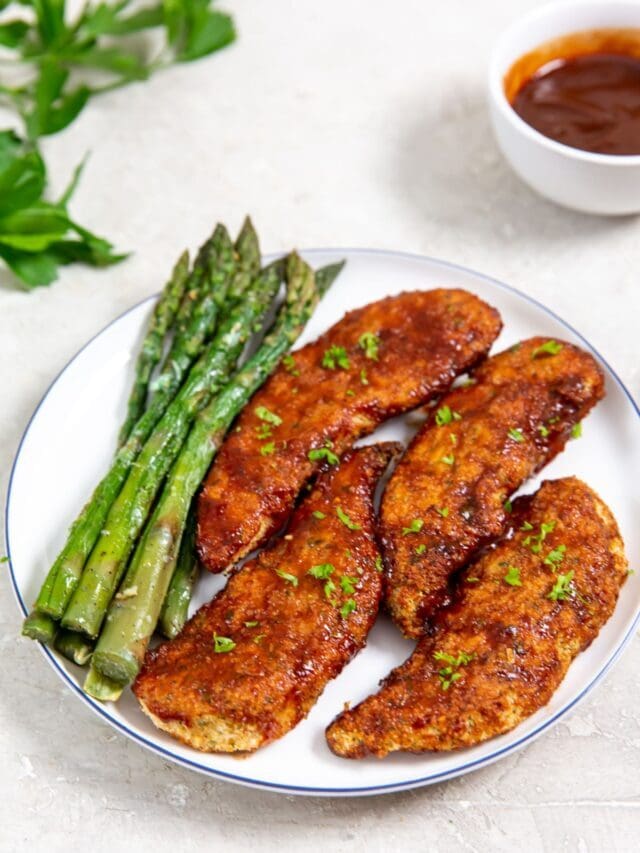 The Best Air Fryer BBQ Chicken Tenders