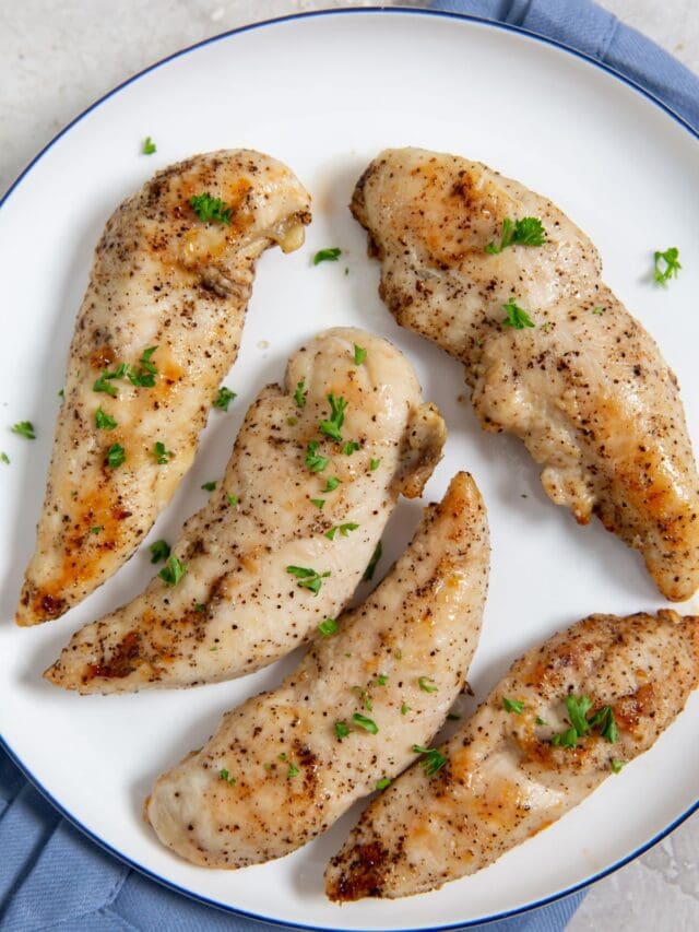 Easy Air Fryer Keto Chicken Tenders - Chicken Air Fryer Recipes