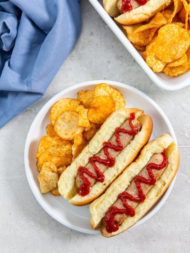 Trader Joe’s Sweet AppleChicken Sausage in the Air Fryer