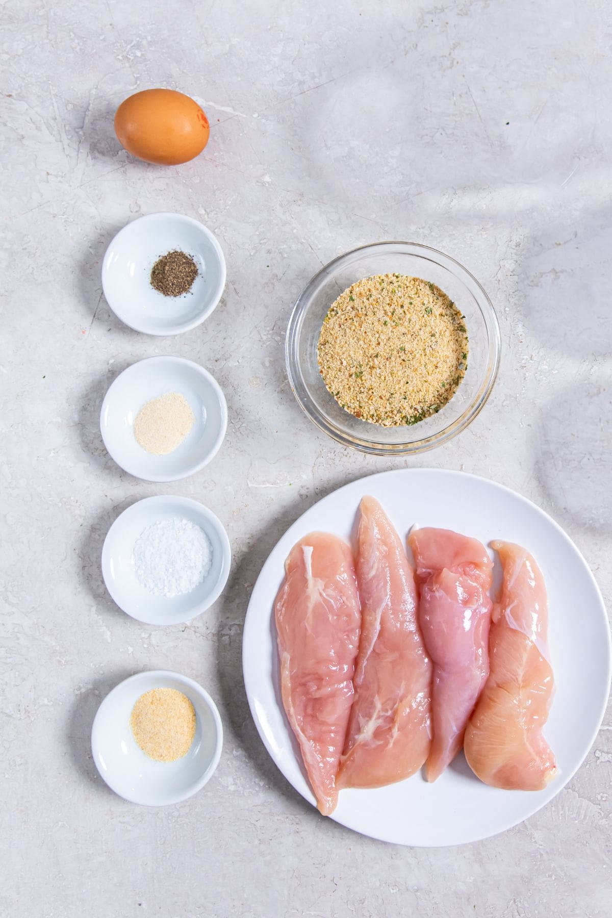 ingredient photo for Air Fryer Breaded Chicken Tenders