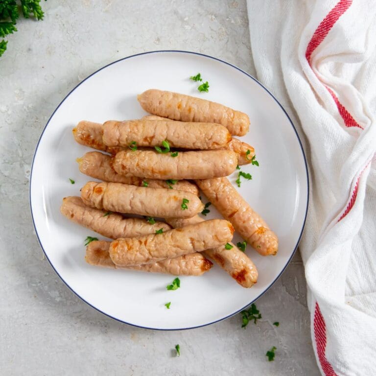 Air Fryer Trader Joe’s Chicken Breakfast Sausage