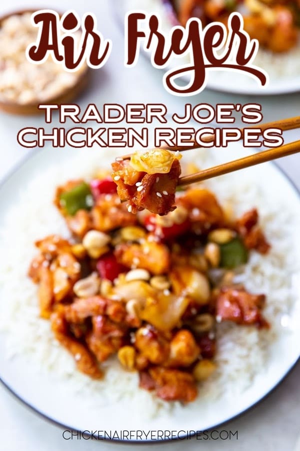 These air fryer Trader Joe's chicken recipes are perfect when you have to make lunch or dinner in a hurry! They are a meal planning staple! Easy Chicken Recipes | Healthy Chicken Recipes | Air fryer Chicken Recipes | Quick Chicken Dinner Recipes | Chicken Meal Ideas | Best Chicken Recipes | Delicious Chicken Dishes | Family-Friendly Chicken Recipes | Easy Dinner Recipes | Dinner Recipes with Chicken