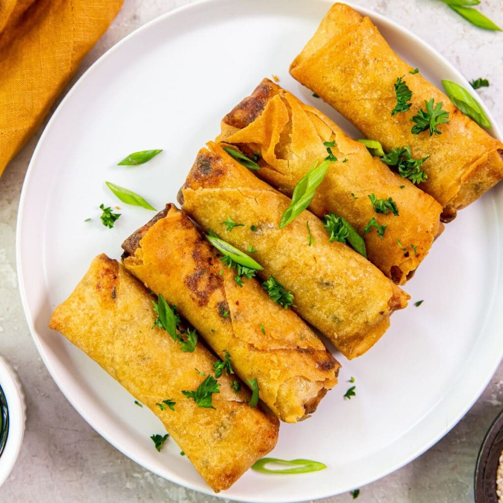 Air Fryer Trader Joe’s Chicken Spring Rolls