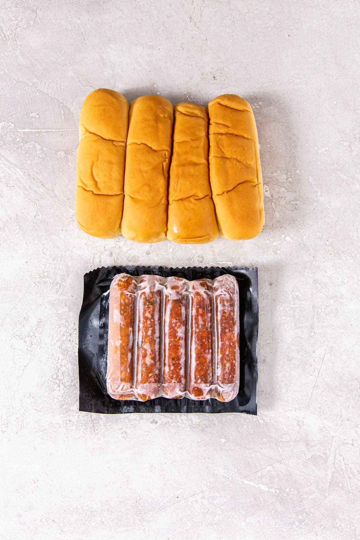 Ingredient photo for Air Fryer Frozen Chicken Sausages