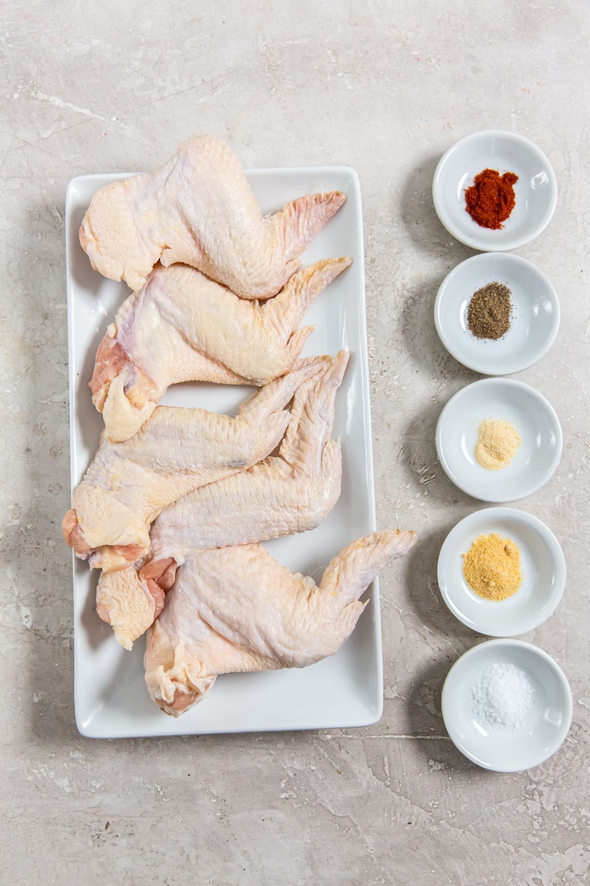 ingredient photo for Air Fryer Whole Chicken Wings