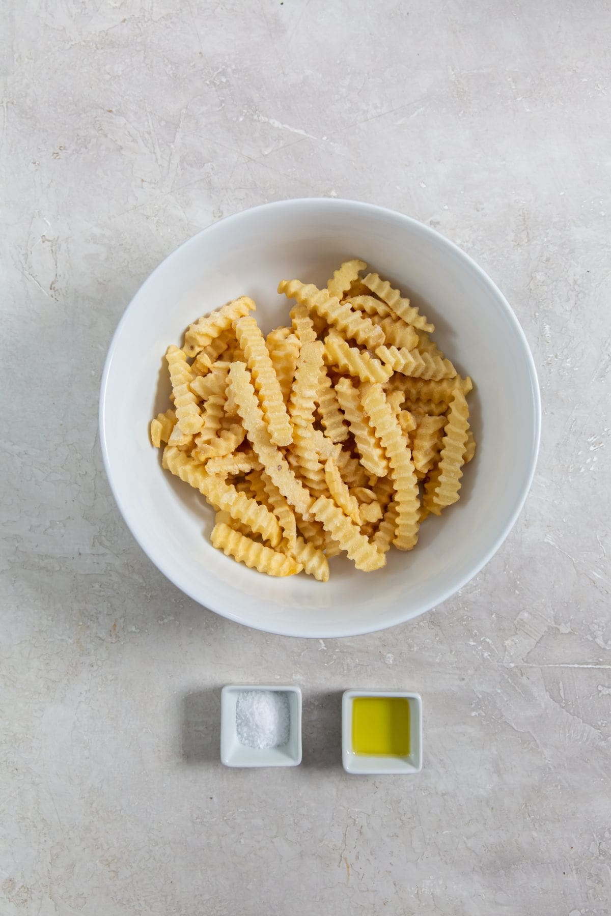 ingredient photo air fryer crinkle cut French fries