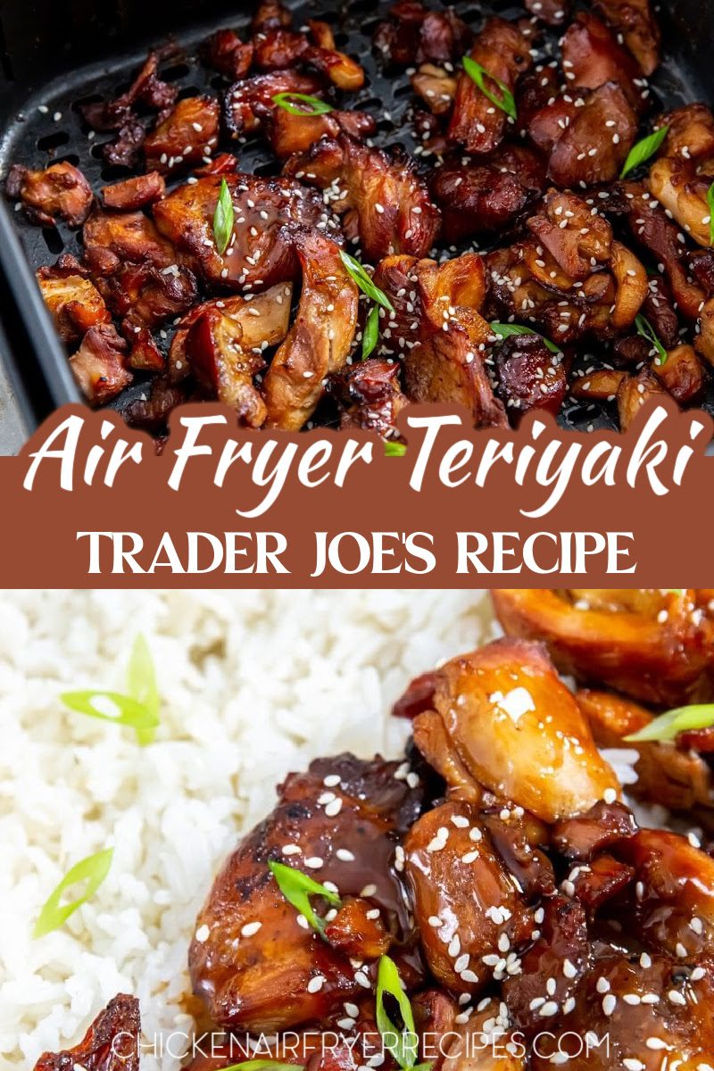 Our air fryer Trader Joe&rsquo;s BBQ teriyaki chicken recipe combines two of the best chicken dinner ideas and combines them into one easy, quick recipe.