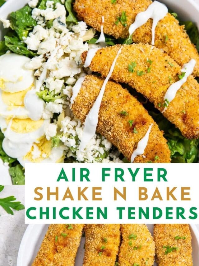 Easy Air Fryer Shake N Bake Chicken Tenders