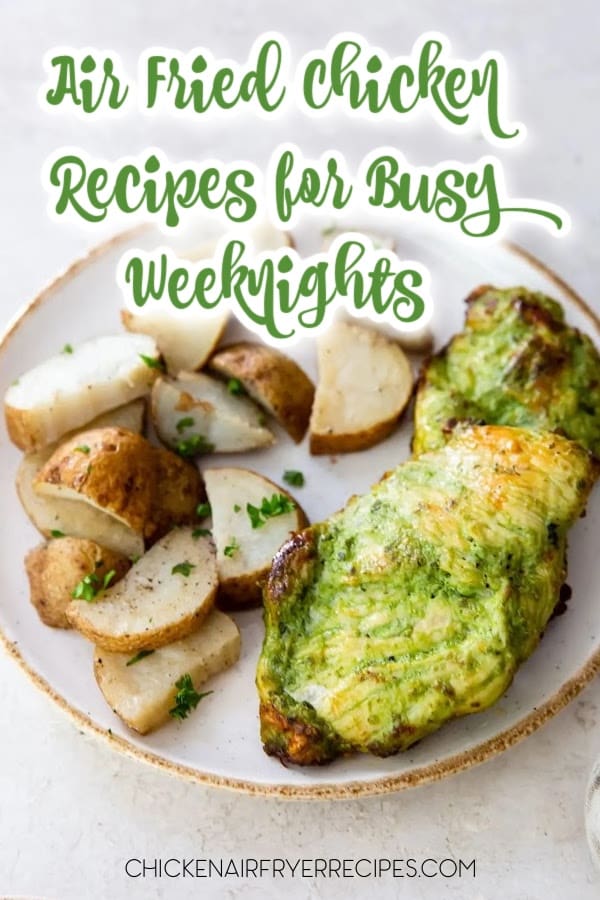 These delicious chicken air fryer recipes are not only an easy way to cook dinner; they are quick too, making them perfect for busy weeknights. Quick Chicken Recipes | Family-Friendly Chicken Meals | Healthy Chicken Dishes | Budget-Friendly Chicken Dinners | One-Pot Chicken Recipes | Comfort Food Chicken Dinners | Weeknight Chicken Meals | Air Fryer Chicken Recipes | Healthy Air Fryer Chicken | Easy Air Fryer Chicken Dishes | Quick Air Fryer Chicken | Crispy Air Fryer Chicken