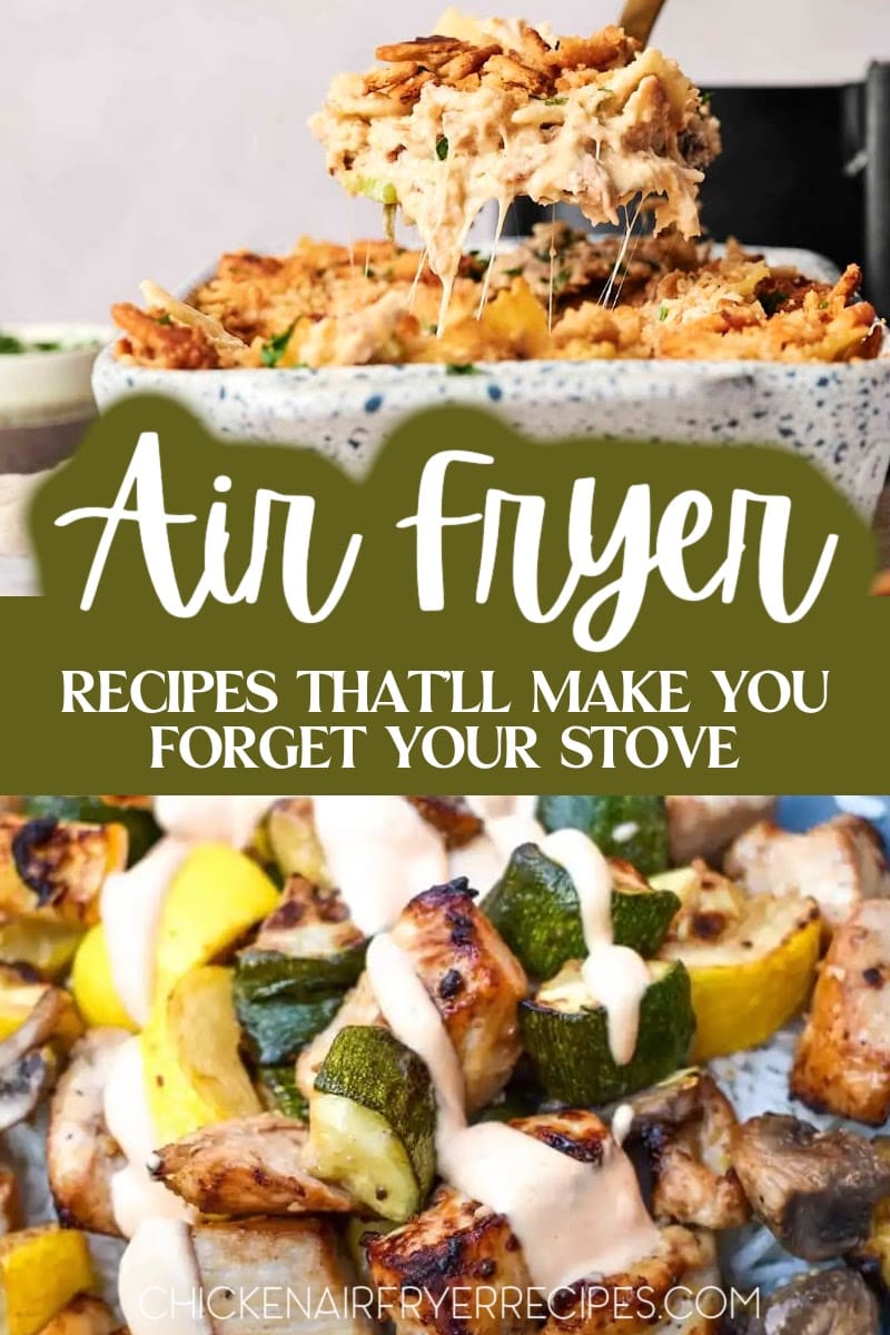 Air Fryers can help you forget your stove the next time you want to make a delicious meal with far less clean up effort afterward. Air Fryer Cooking | Best Air Fryer Recipes | Healthy Air Fryer Recipes | Easy Air Fryer Recipes | Quick Air Fryer Recipes | Air Fryer Recipes for Beginners | Low Carb Air Fryer Recipes | Air Fryer Chicken Recipes | Easy Dinner Recipes | Quick Dinner Ideas | Recipes for Busy Weeknights