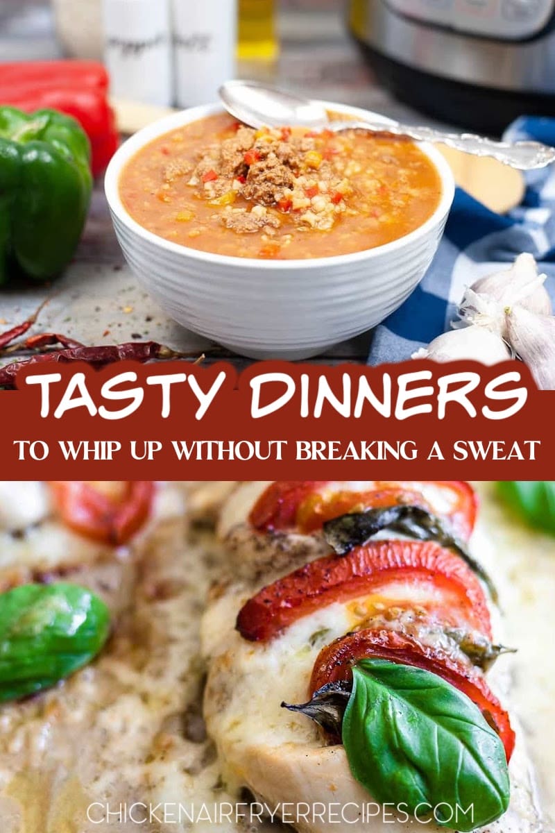 Cooking up tasty dinners is far easier during busy weeknights when you have easy meal planning at your fingertips like these recipes with chicken and more! Quick and Easy Meals | One-Pot Dinners | Healthy Dinner Ideas | Family-Friendly Dinners | Budget-Friendly Meals | Meal Planning for Busy Families | Dinner Recipes with Few Ingredients | Comfort Food Dinners | Easy Chicken Dinner Recipes | Healthy Meal Prep Dinner Ideas | Dinner Recipes with Pantry Staples | Keto Dinner Ideas for Picky Eaters