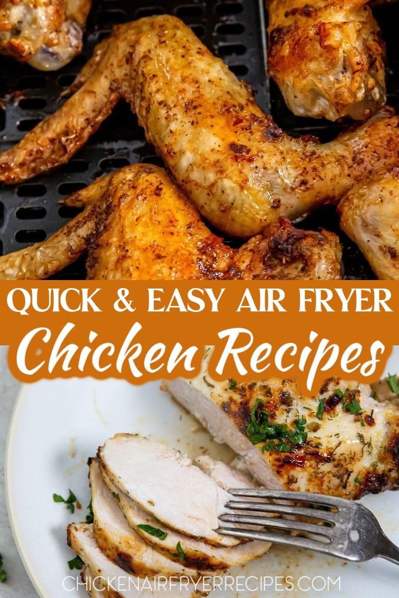 Busy weeknights also mean we are too tired to cook a full meal, but these air fryer chicken recipes make everything easier. Quick Dinner Recipes | Dinner Recipes for Busy Weeknights | Easy Dinner Recipes for Busy Nights | Quick Air Fryer Recipes | Simple Chicken Dinner Recipes | Air Fryer Recipes with Chicken | Chicken Recipes for Meal Prep | Air Fryer Meal Prep Recipes | Air Fryer Recipes for Families