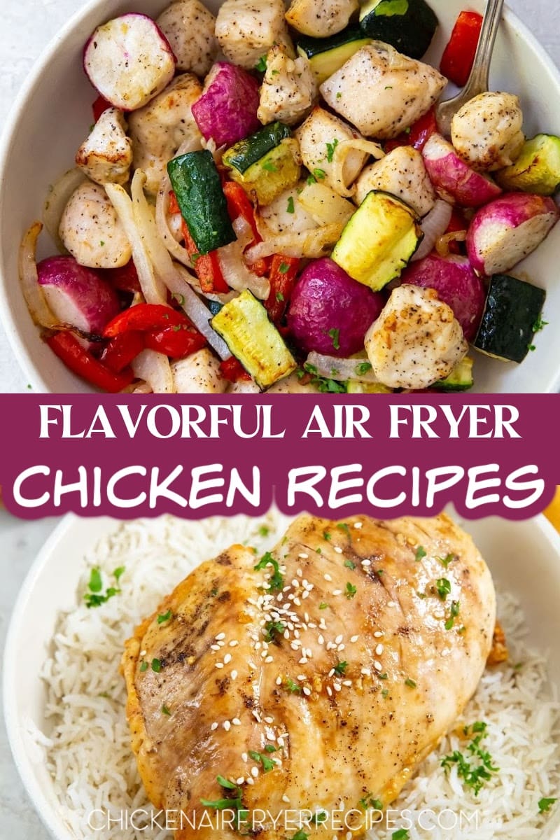 Try these 18 fast and flavorful chicken air fryer recipes that are quick, tasty, and perfect for busy nights!