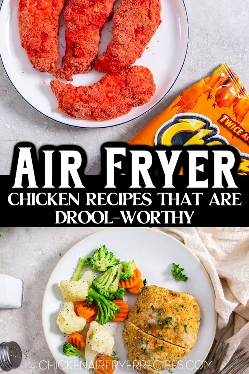 There's no need to ask what's for dinner when you have easy air fryer chicken recipes that are so good they are drool-worthy. Easy Air Fryer Chicken | Healthy Air Fryer Chicken | Crispy Air Fryer Chicken | Low Carb Recipes | Quick Air Fryer Recipes | Gluten-Free Recipes | Simple Air Fryer Recipes | Air Fryer Chicken Breast Recipes | Easy Dinner Ideas | Simple Dinner Recipes