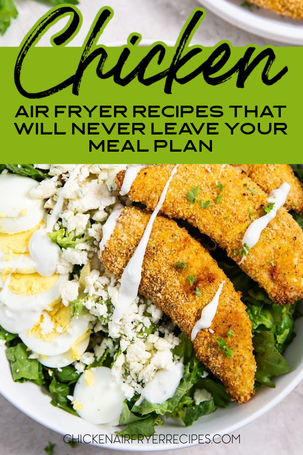 Looking to make meal planning easy? These easy chicken air fryer recipes are tried and true and never leave our menu! Easy Dinner Recipes | Easy Chicken Dinner Recipes | Easy Air Fryer Recipes | Air Fryer Chicken Recipes | Air Fryer Recipes with Chicken | Air Fryer Dinner Recipes | Easy Air Fryer Dinner Recipes | Quick Air Fryer Recipes | Quick Dinner Recipes for Families