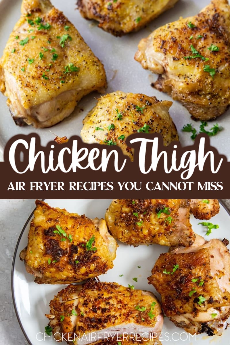 The best chicken thighs in air fryer recipes are ones you will not want to miss, thanks to how easy and flavorful each dish can be. Air Fryer Chicken Thighs | Easy Chicken Thigh Recipes | Healthy Air Fryer Chicken Thighs | Best Air Fryer Chicken Thighs | Crispy Chicken Thighs Recipe | Quick Air Fryer Chicken Thighs | Delicious Chicken Thigh Recipes | Low-Carb Chicken Thigh Recipes | Family-Friendly Chicken Thigh Recipes | Easy Dinner Recipes | Easy Lunch Recipes | Family Dinner Ideas