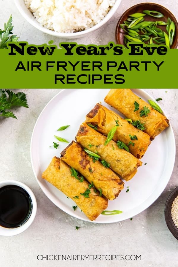 These New Year’s Eve air fryer party recipes are perfect for a crowd and are easy to make and replenish. New Year's Eve Party Recipes | Easy New Year's Eve Dinner Ideas | Quick New Year's Eve Appetizers | Affordable New Year's Eve Party Ideas | Delicious Air Fryer Recipes | Easy Party Snacks | Quick Air Fryer Meals | Healthy Holiday Appetizers | Air Fryer Cooking Tips | Best Air Fryer Dishes | Air Fryer Recipes for a Crowd