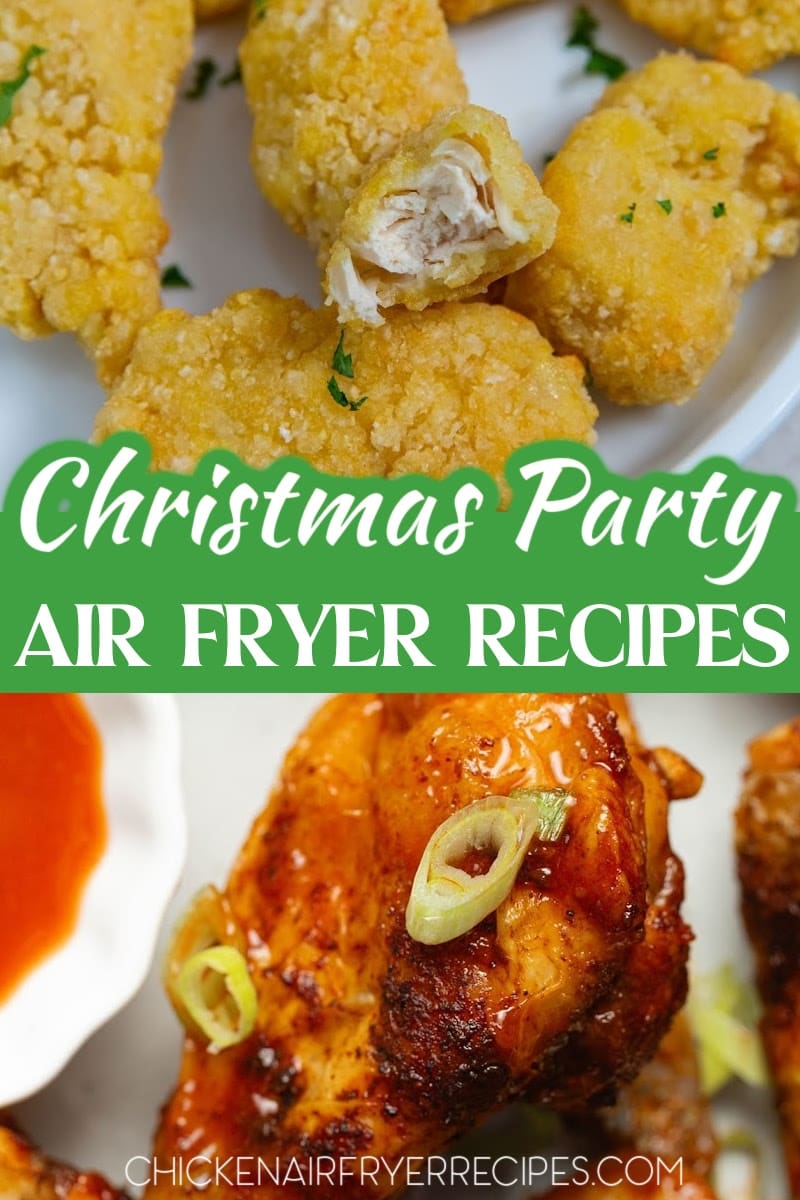 Christmas party air fryer recipes can help us feed a hungry holiday crowd with food they will love but are easy to make. Holiday Appetizers | Unique Holiday Dishes | Budget-Friendly Christmas Recipes | Family-Friendly Holiday Meals | Creative Christmas Snacks | Quick and Easy Holiday Recipes | Air Fryer Holiday Recipes | Air Fryer Recipes for a Crowd | Chicken Air Fryer Party Recipes | Air Fryer Party Recipes with Chicken