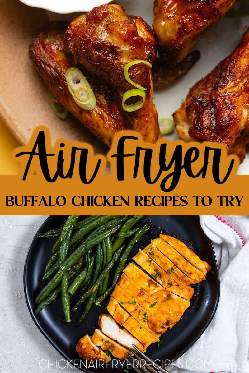 Air fryer buffalo chicken recipes are perfect for game days, parties, and snacking, and they hit the spot with a tangy, spicy flavor that is delicious.