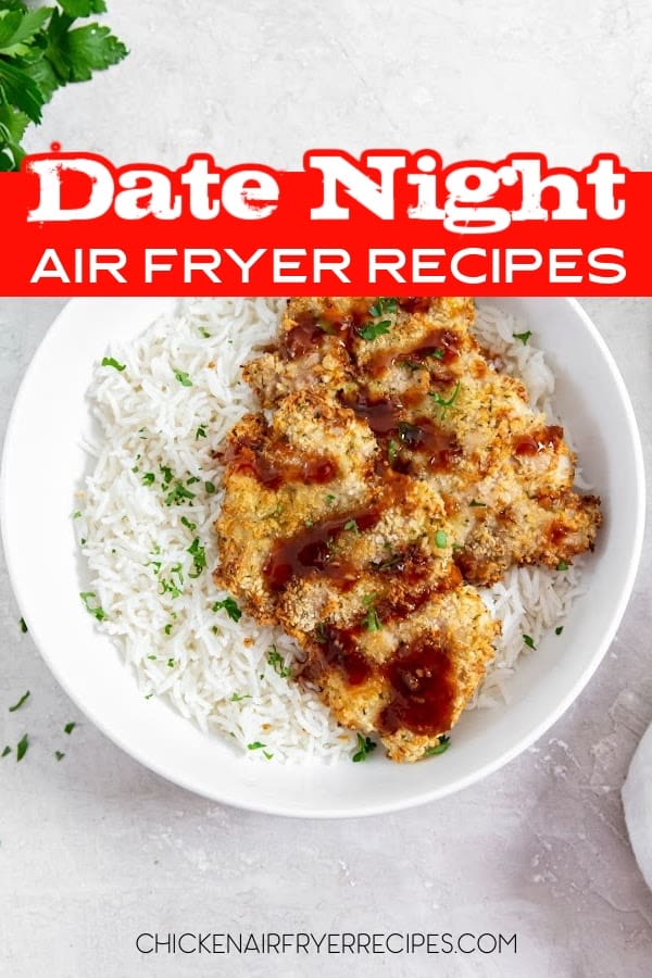 Impress your loved one with these delicious and simple date night air fryer recipes. Romantic Dinner Ideas | Couple-Friendly Meals | Easy Date Night Dishes | Valentine's Day Air Fryer Recipes | Valentine's Day Food Ideas | Romantic Dinner for Two | Quick Date Night Meals | Quick Air Fryer Recipes | Easy Dinner Recipes