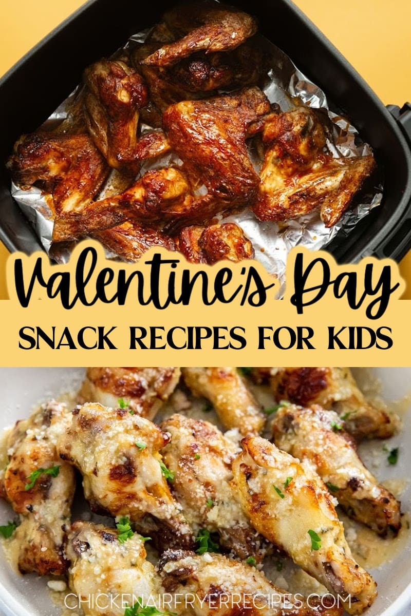 These Valentine’s Day snacks for kids are easy to make in the air fryer and help ensure they eat something healthy between Valentine’s Day chocolates and message hearts. Easy Valentine's Day Recipes | Fun Valentine's Day Treats | Kid-Friendly Valentine's Day Snacks | Creative Valentine's Day Snacks | Healthy Valentine's Day Treats | Festive Valentine's Day Snacks | Quick and Easy Valentine's Day Snacks