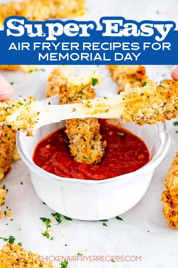 These incredibly easy Memorial Day air fryer recipes allow us to spend less time in the kitchen and more time enjoying the sun outside. Easy Memorial Day Dishes | Memorial Day BBQ Ideas | Memorial Day Cookout Recipes | Patriotic Memorial Day Dishes | Memorial Day Party Food | Memorial Day Appetizers | Best Memorial Day Air Fryer Dishes | Quick Memorial Day Air Fryer Meals | Flavorful Memorial Day Air Fryer Recipes | Memorial Day BBQ Air Fryer Recipes | Memorial Day Air Fryer Cooking Tips