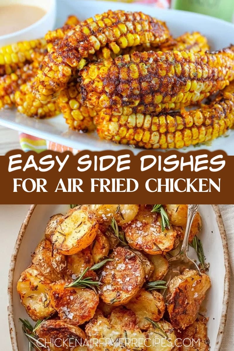 Use these air fryer side dishes for chicken recipes to ensure the whole family will enjoy every last bite of a quick weeknight dinner. Air Fryer Side Dishes | Easy Air Fryer Recipes | Healthy Air Fryer Recipes | Air Fryer Cooking Tips | Quick and Delicious Air Fryer Recipes | Air Fryer Side Dish Ideas | Easy Chicken Side Dishes | Chicken Accompaniments | Quick Chicken Side Dishes | Healthy Chicken Side Dishes | Delicious Chicken Sides