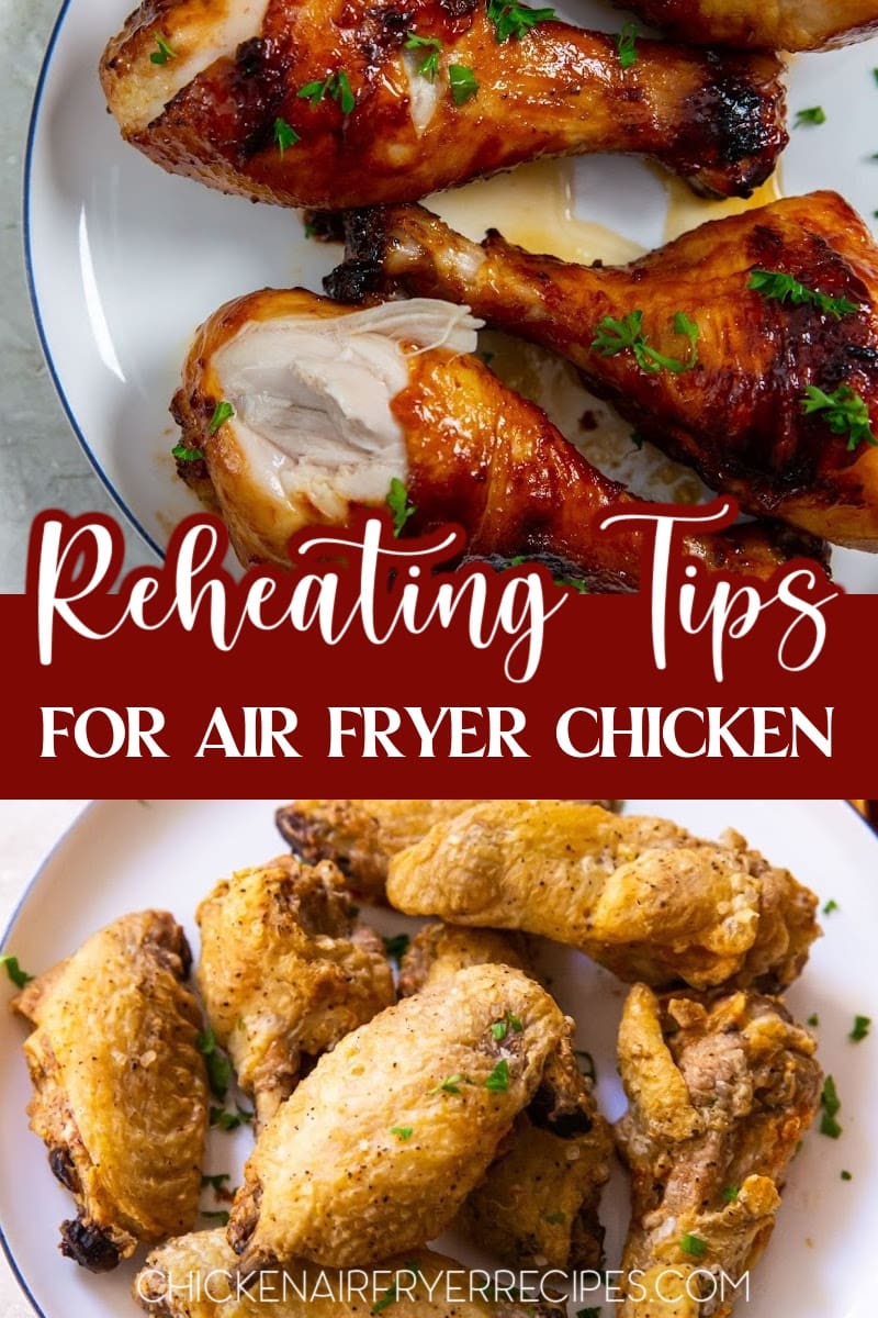 These are the best tips to reheat chicken in air fryer for everything from leftover fried chicken to chicken thighs with perfectly crispy skin. Chicken Air Fryer Tips and Tricks | Air Fryer Cooking Hacks | Quick and Easy Air Fryer Meals | Cost-Effective Air Fryer Solutions | Reheating Chicken Air Fryer | Air Fryer Chicken Tips | Air Fryer Chicken Reheating Time | Crispy Reheated Chicken in the Air Fryer | Air Fryer Chicken Leftovers | How to Use an Air Fryer to Reheat Chicken