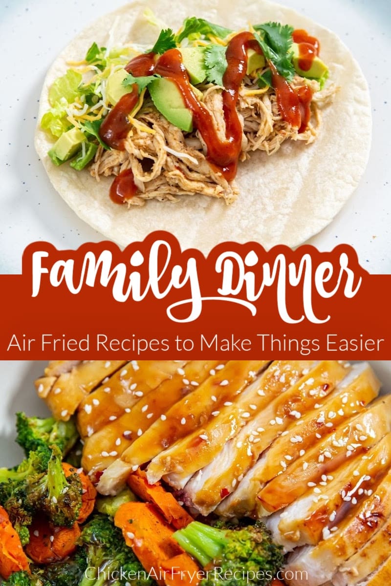 Air fryers can help make dinner quicker, but these air fryer dinner recipes make it a quick and easy dinner that the whole family can enjoy. Quick and Simple Dinners | Healthy Dinner Ideas | Budget-Friendly Meals | One-Pot Dinner Recipes | Meal Prep Ideas | 30-Minute Dinners | Family-Friendly Dinners | Chicken Dinner Recipes | Easy Chicken Dinner Ideas | Healthy Chicken Dinner | Quick Chicken Dinner | Best Chicken Dinner Recipes | Budget-Friendly Chicken Dinner