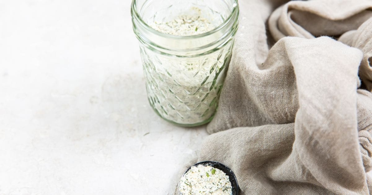 Delicious Chicken Leg Air Fryer Hacks a Glass Jar of Homemade Ranch Seasoning