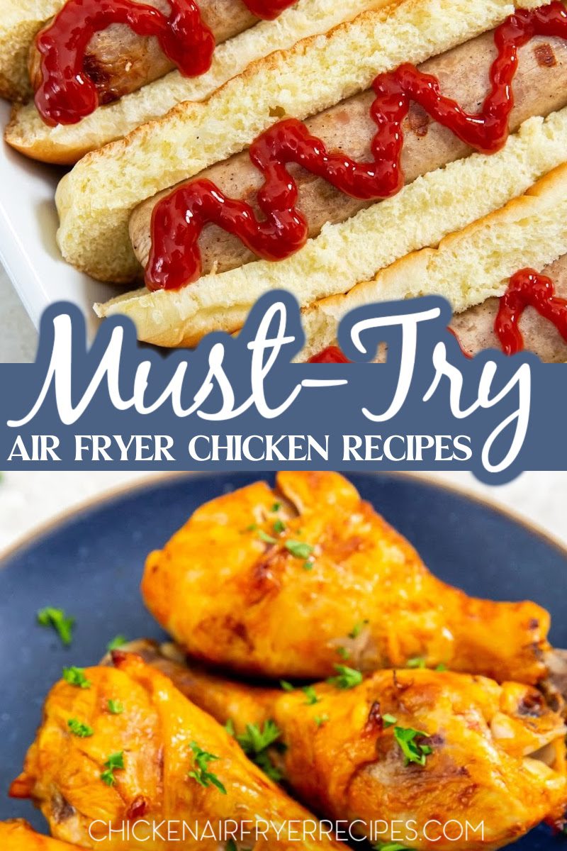 Look no further for THE chicken air fryer recipes that you need to make right this moment - everyone will love them! Best Air Fryer Meals | Healthy Air Fryer Recipes | Easy Air Fryer Recipes | Air Fryer Dinner Ideas | Easy Air Fryer Chicken Dishes | Healthy Air Fryer Chicken Meals | Air Fryer Chicken Breast Recipes | Crispy Air Fryer Chicken Wings | Best Air Fryer Chicken Dinner | Delicious Air Fryer Chicken Recipes | Quick Air Fryer Chicken Meals | Air Fryer Chicken Tenders