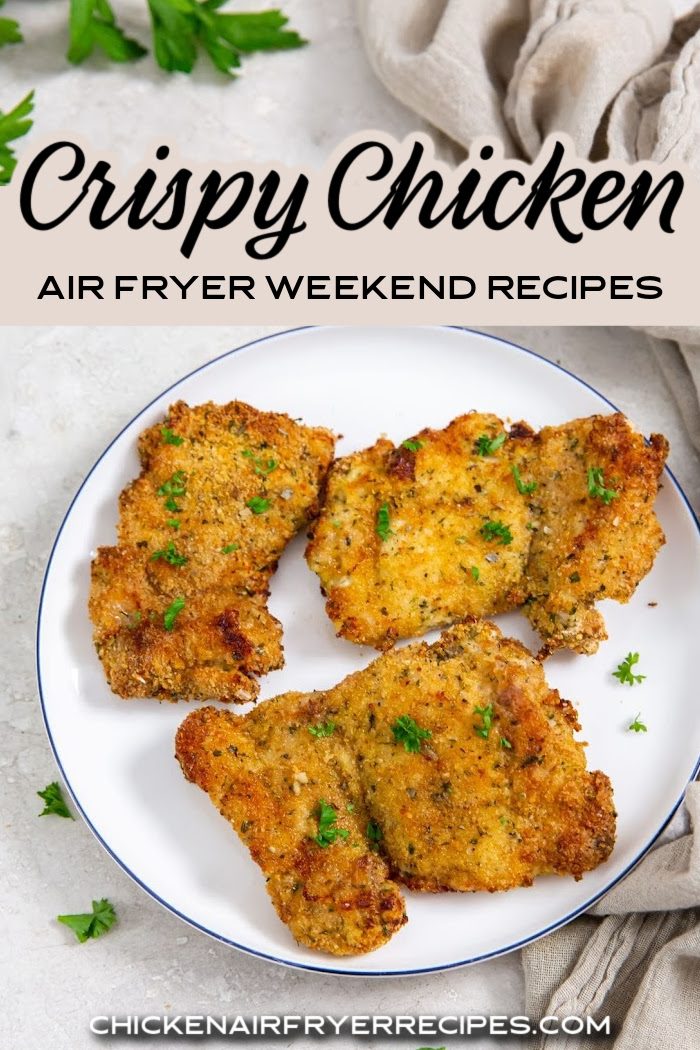 Hear the sweet crunchy sound when biting into these crispy weekend chicken air fryer recipes that are so good you’ll cook them on repeat. Crispy Chicken Recipes | Easy Crispy Chicken | Crispy Chicken Tenders | Homemade Crispy Chicken | Crunchy Chicken Recipes | Delicious Crispy Chicken | Air Fryer Chicken Recipes | Easy Air Fryer Chicken Recipes | Healthy Air Fryer Chicken Recipes | Quick Air Fryer Chicken Recipes | Crispy Air Fryer Chicken Recipes | Delicious Air Fryer Chicken Recipes