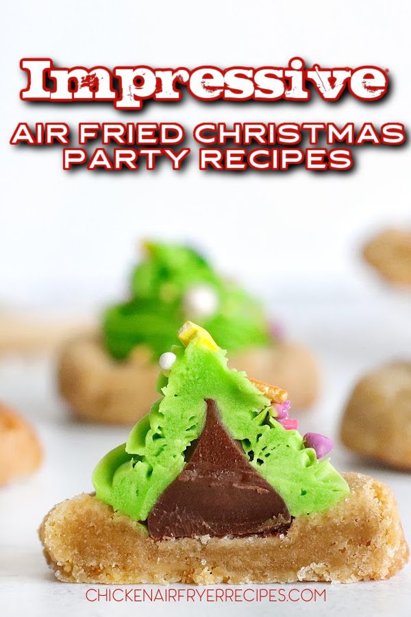 These air fryer Christmas party recipes make hosting any-sized party easier while still serving delicious holiday dishes. Holiday Party Food | Christmas Appetizers | Easy Holiday Cooking | Air Fryer Party Snacks | Festive Finger Foods | Quick Christmas Dishes | Holiday Entertaining Ideas | Air Fryer Appetizers | Christmas Party Menu | Easy Party Food | Festive Air Fryer Meals | Holiday Hosting Tips