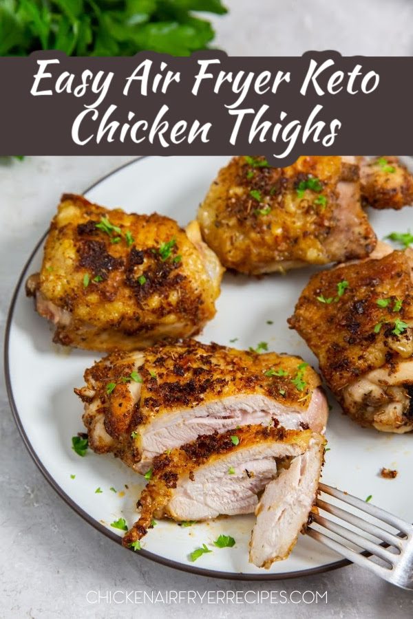 Easy dinner and weight loss recipes aren’t always one in the same, but they are in this recipe for easy air fryer keto chicken thighs that you can use for meal prep or a quick dinner. Easy Keto Chicken Recipe | Air Fryer Chicken Thighs | Keto Dinner Ideas | Low Carb Chicken Recipe | Air Fryer Recipes | Keto Air Fryer Meals | Easy Weeknight Dinner | Crispy Chicken Thighs | Low Carb Dinner | Keto Meal Prep | Air Fryer Dinner Ideas | Gluten Free Chicken Recipe | High Protein Keto Meal | Easy Air Fryer Recipes