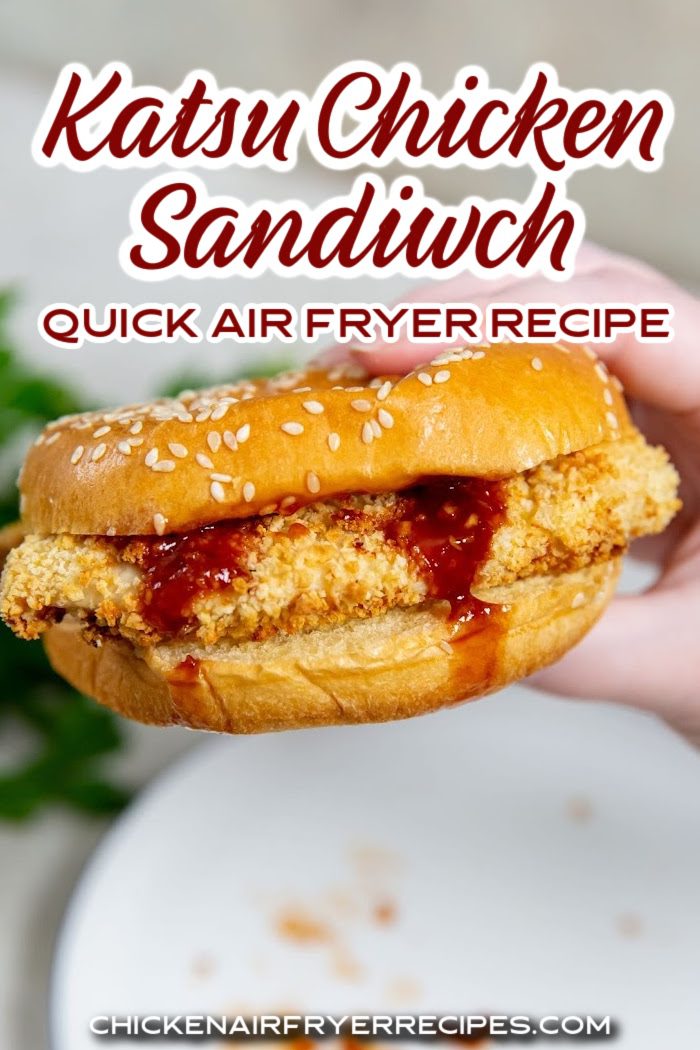 Our air fryer katsu chicken sandwich is an easy way to enjoy a deliciously sweet and crunchy chicken sandwich at home with ingredients you already have in the kitchen. Chicken Katsu Sandwich | Air Fryer Chicken Sandwich | Japanese Chicken Sandwich | Crispy Chicken Katsu | Air Fryer Recipes | Chicken Katsu Recipe | Easy Air Fryer Chicken | Homemade Chicken Katsu | Air Fryer Dinner Recipes | Katsu Sandwich Recipe | Japanese Air Fryer Recipes | Crispy Air Fryer Chicken