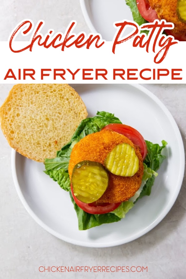 Our air fryer chicken patty recipe is versatile it can be turned into an air fryer chicken sandwich, air fryer chicken parm, or a simple air fryer protein meal.