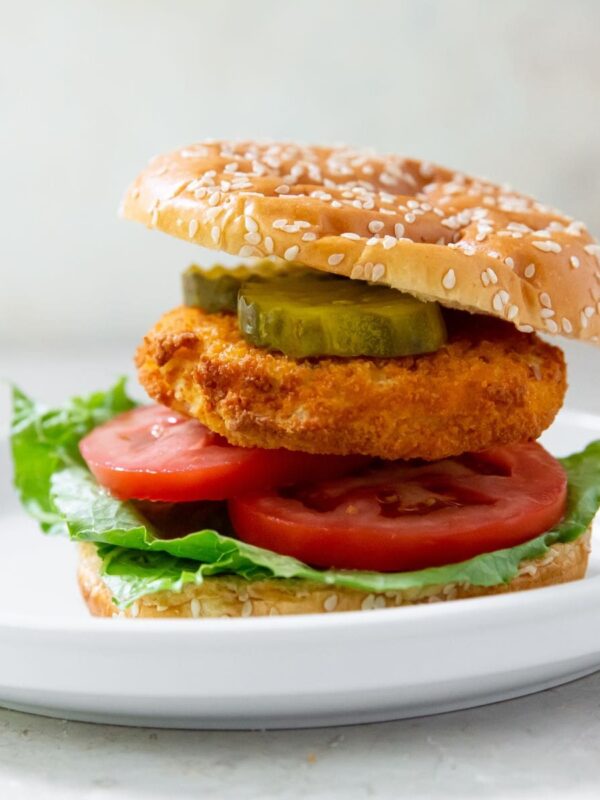 Easy Air Fryer Chicken Patty With Bun